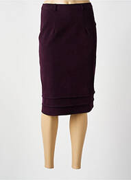 Fustă midi elasticitate violet BEVERLY femeie