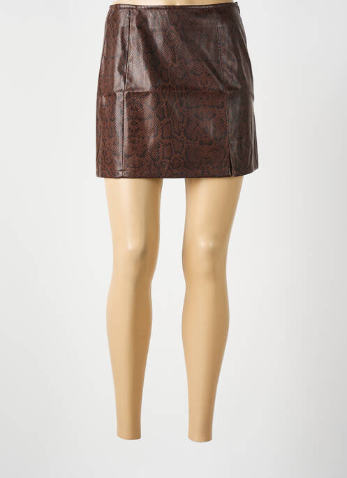 Fustă scurtă maro KOOKAI femeie