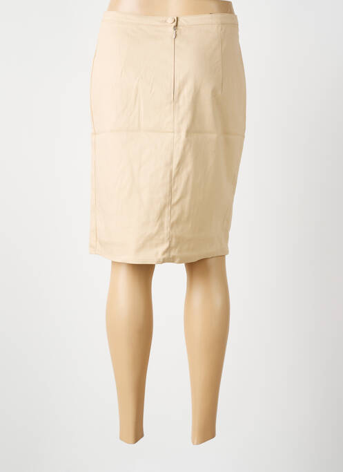 Fustă midi bej ROMEO POUR JULIETTE femeie