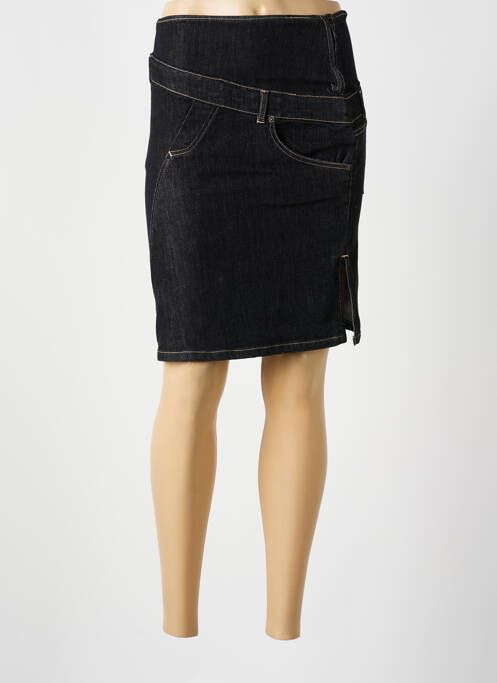 Fustă midi negru LUCCHINI femeie