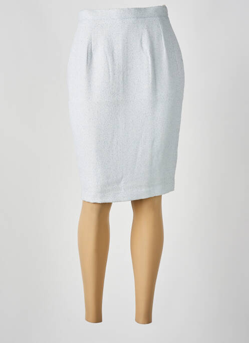 Fustă midi albastru MOTYS COLLECTION femeie