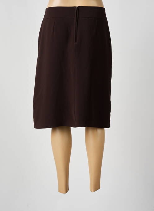 Fustă midi maro BEVERLY femeie