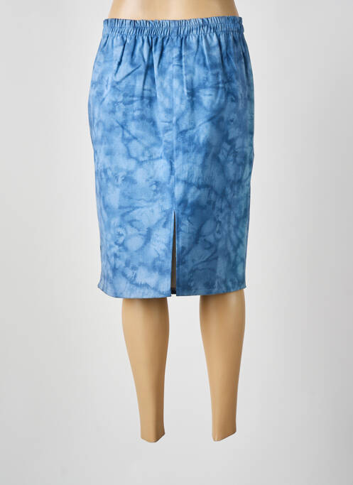 Fustă midi albastru SI BELLE ET TRÈFLE femeie