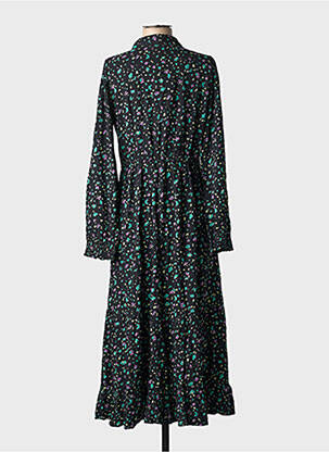 Rochie lungă mâneci lungi mâneci lungi negru ANGE femeie