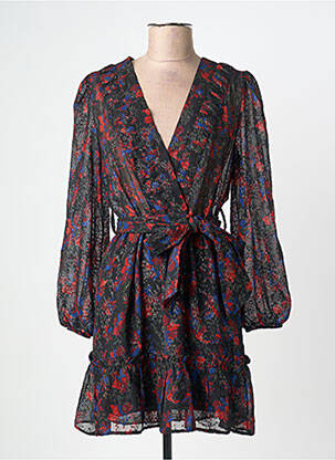 Rochie scurtă mâneci lungi mâneci lungi negru LENNY B femeie