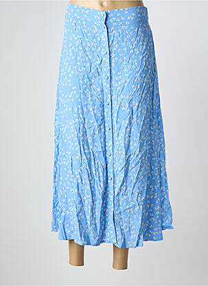 Fustă lungă albastru GRACE & MILA femeie