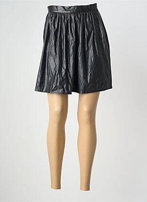 Fustă scurtă croială evazată negru VINTAGE LOVE femeie