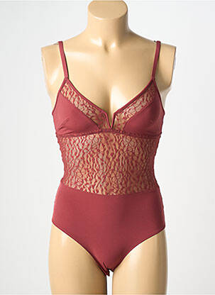 Body de lenjerie elasticitate violet ICONE femeie