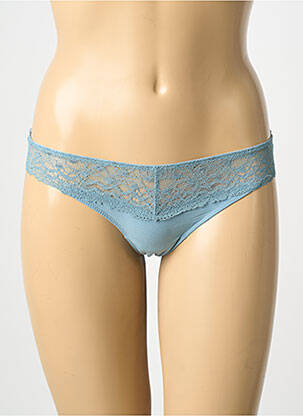 Tanga elasticitate albastru ICONE femeie