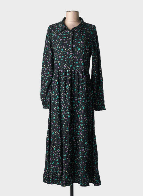 Rochie lungă negru ANGE femeie