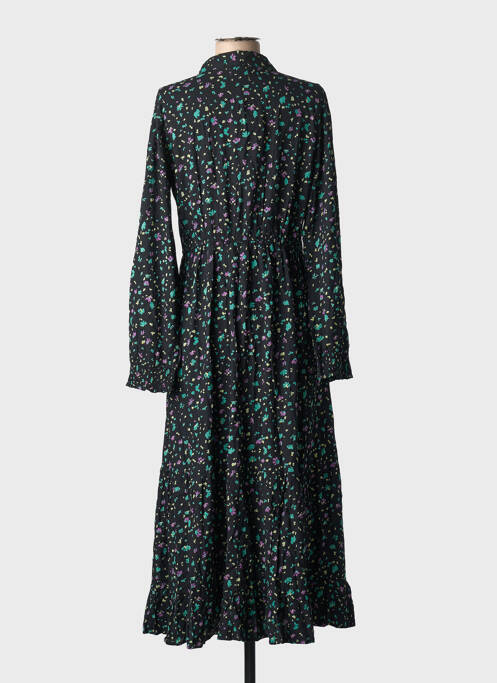 Rochie lungă negru ANGE femeie