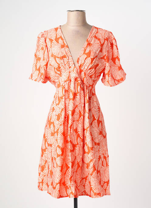 Rochie midi roșu RUE DES ABBESSES femeie