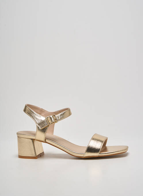 Sandale/Pantofi decupați auriu VANESSA WU femeie