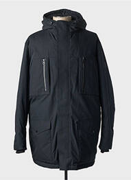 Parka mâneci lungi cu glugă negru HUGO BOSS bărbat