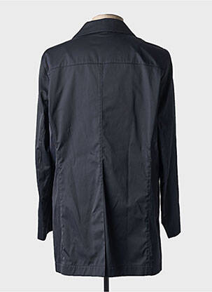 Trench croială dreaptă fără glugă negru HUGO BOSS bărbat