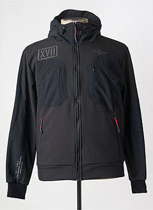 Jachete casual negru AERONAUTICA bărbat