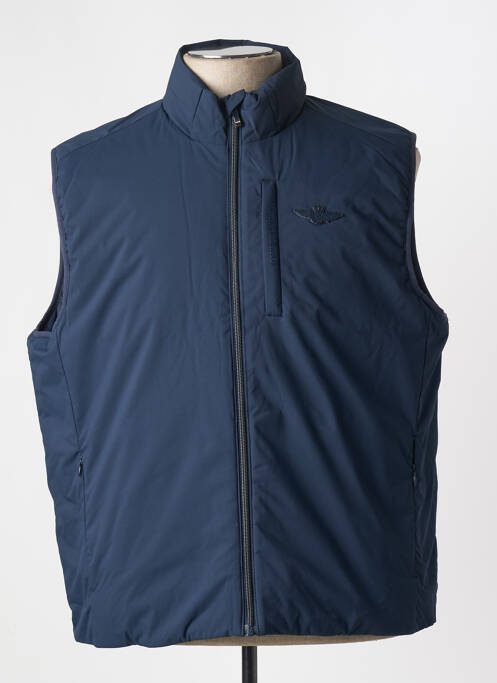 Geacă matlasată albastru AERONAUTICA bărbat