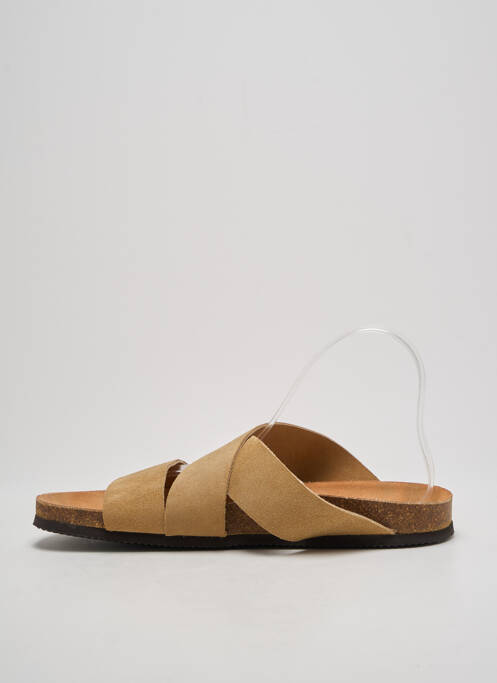 Mulete/Saboți bej SELECTED bărbat