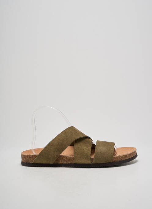 Mulete/Saboți verde SELECTED bărbat