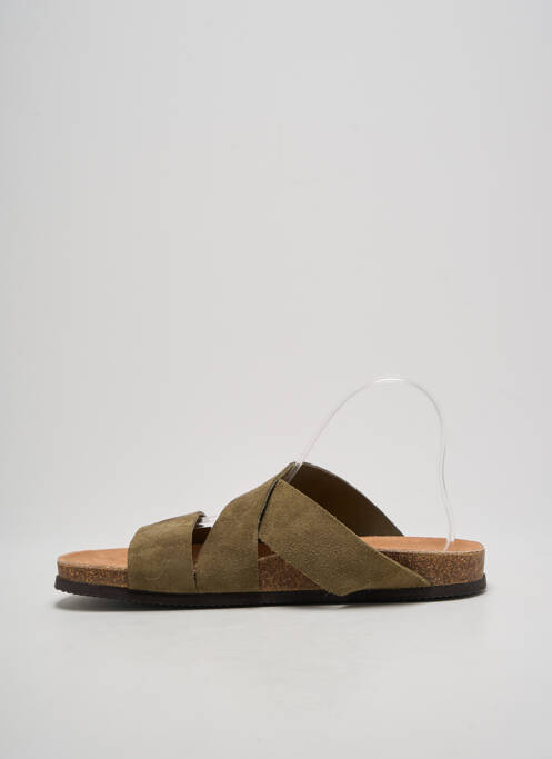 Mulete/Saboți verde SELECTED bărbat