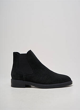 Botine/ghete nubuc toc mic negru SELECTED bărbat