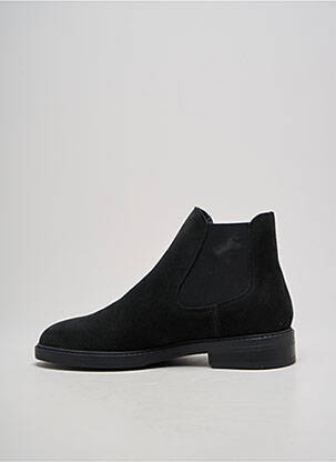 Botine/ghete nubuc toc mic negru SELECTED bărbat