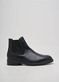 Botine/ghete material neted toc mic negru SELECTED bărbat