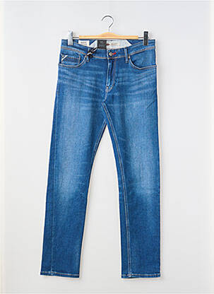 Blugi cu croială slim albastru TEDDY SMITH bărbat