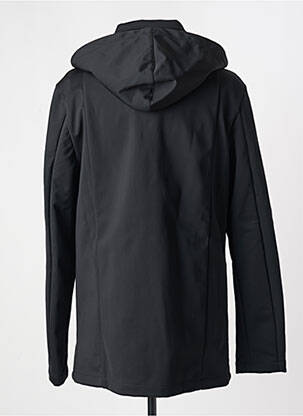 Parka mâneci lungi cu glugă negru HBT bărbat