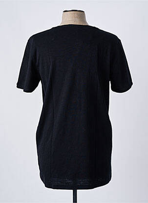 Tricou elasticitate mâneci scurte negru SELECTED bărbat