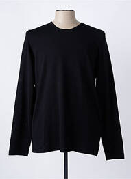 Pulover guler rotund mâneci lungi negru CASUAL FRIDAY femeie