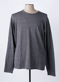 Pulover guler rotund mâneci lungi gri CASUAL FRIDAY femeie