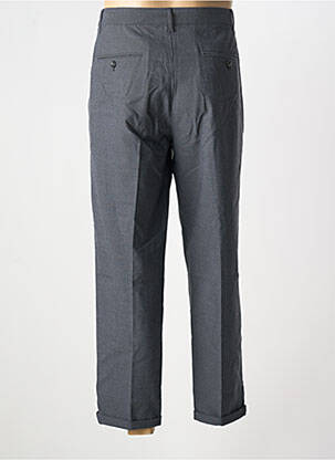 Pantalon chino țesătură melanj talie joasă gri TEDDY SMITH bărbat