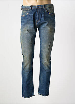 Blugi cu croială slim albastru TEDDY SMITH bărbat