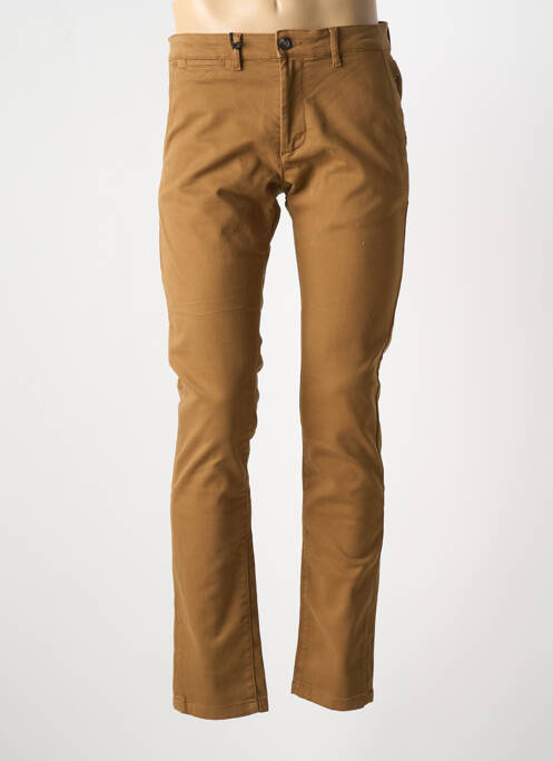 Pantalon chino maro TEDDY SMITH bărbat