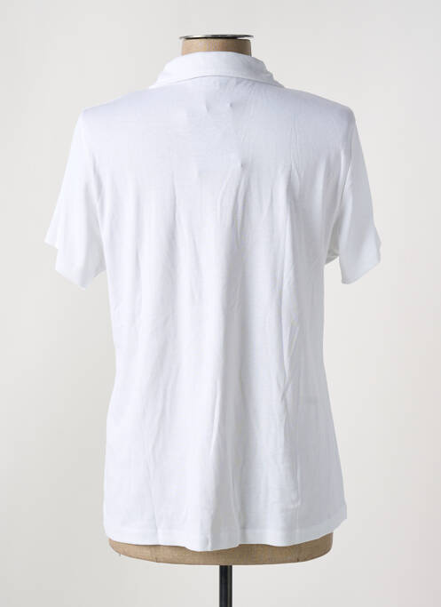 Polo alb I.ODENA femeie