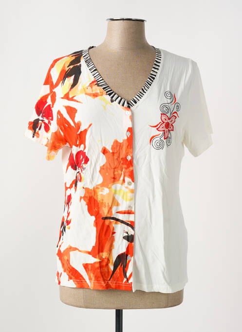 Top portocaliu GUY DUBOUIS femeie