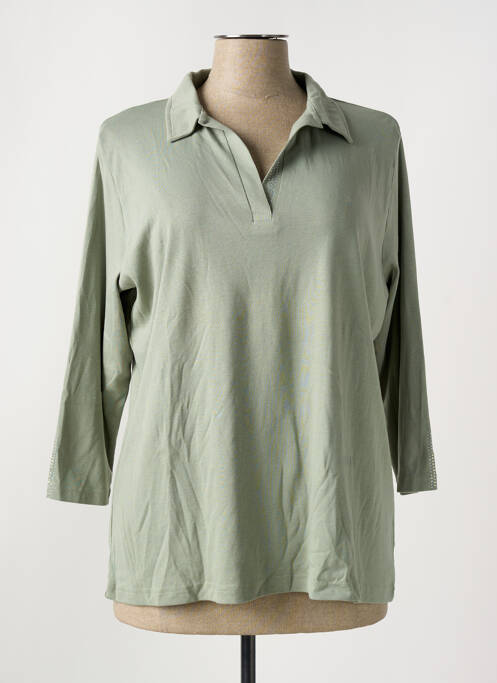 Polo verde I.ODENA femeie