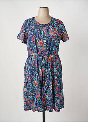 Rochie midi albastru GUY DUBOUIS femeie