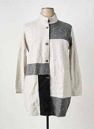 Vestă cu mâneci lungi gri I.ODENA femeie