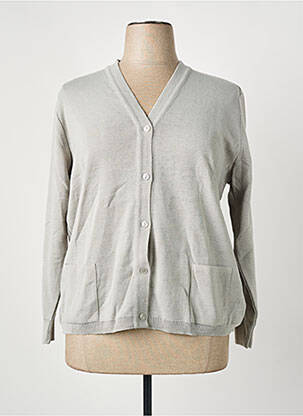 Vestă cu mâneci lungi gri I.ODENA femeie