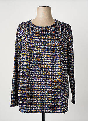 Tricou mâneci lungi mâneci lungi albastru GUY DUBOUIS femeie