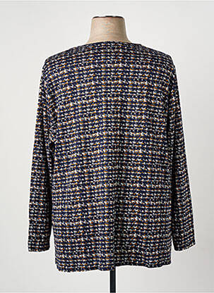 Tricou mâneci lungi mâneci lungi albastru GUY DUBOUIS femeie
