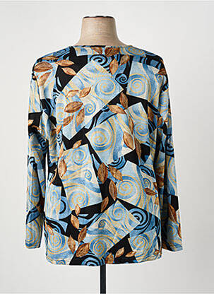 Tricou mâneci lungi mâneci lungi albastru GUY DUBOUIS femeie