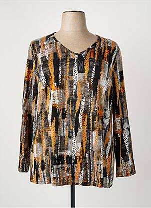 Tricou mâneci lungi mâneci lungi negru GUY DUBOUIS femeie