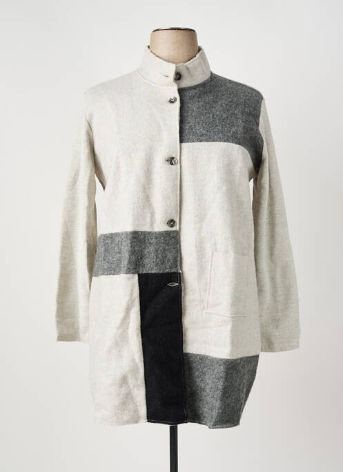 Vestă cu mâneci lungi gri I.ODENA femeie