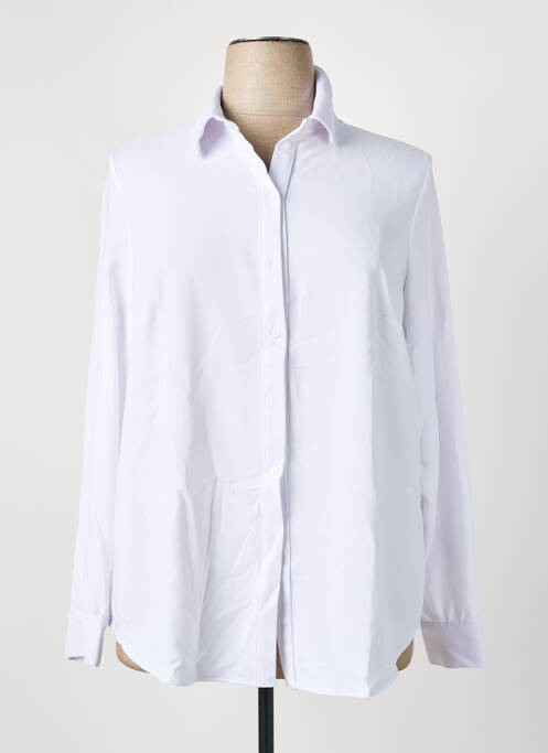 Cămașă croială dreaptă mâneci lungi alb GUY DUBOUIS femme