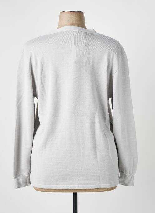 Vestă cu mâneci lungi gri GRIFFON femeie