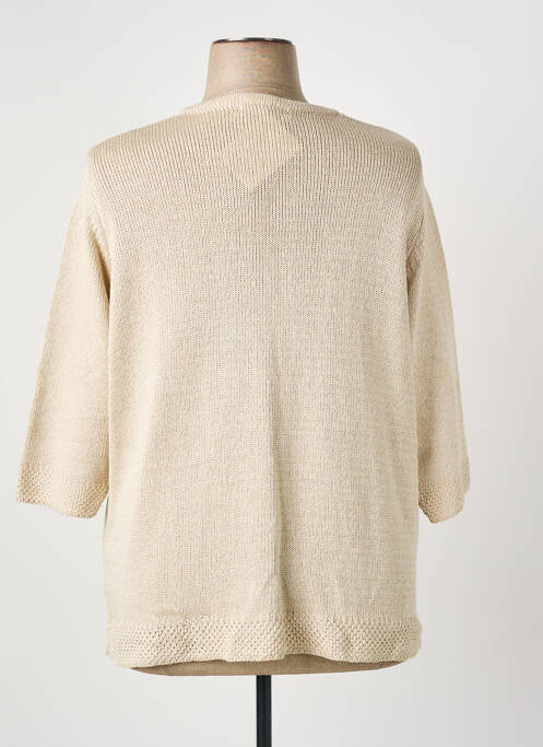 Vestă cu mâneci lungi bej I.ODENA femeie