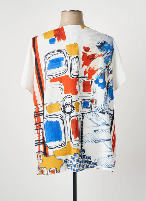 Top alb GUY DUBOUIS femeie